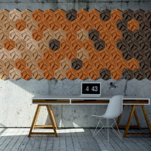 Mur liège Alsapan Hexagon